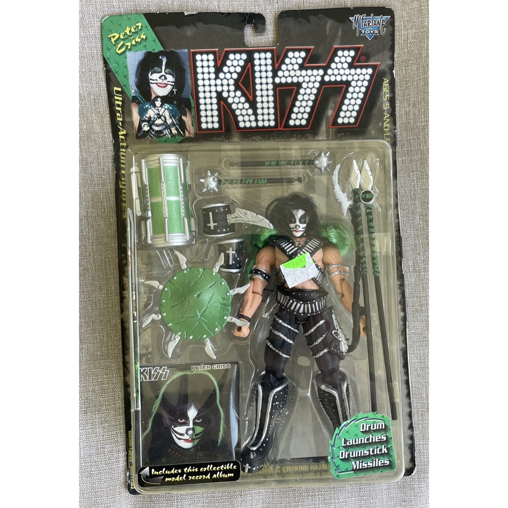 McFarlane Toys Kiss Peter Criss 1997 Ultra Action Figure 70s Rock Band Music